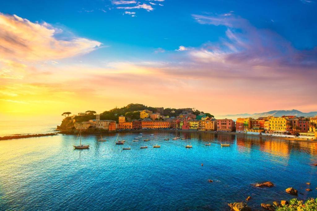 Ferienwohnung La Vie En Rose Flat Sestri Levante Exterior foto